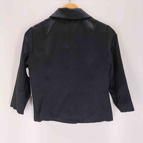 アリスバーリー Aylesbury フラワーデザイン サテンシャツジャケット レディース JPN:9号